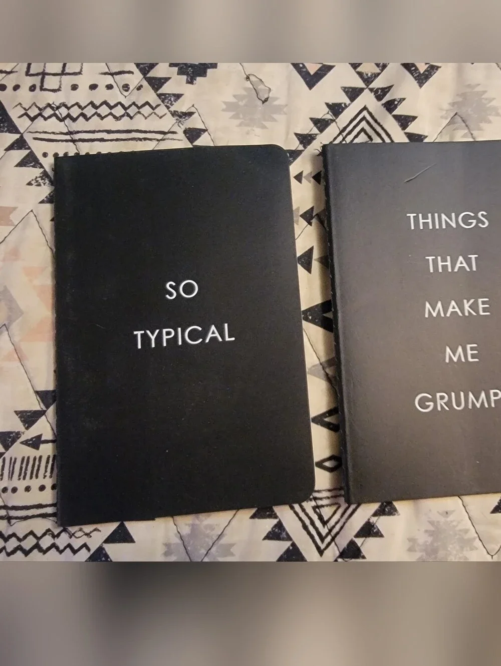 💜4/$20 'So Typical' & 'Things That Make Me Grumpy' Pocket Notebooks - Set of 2